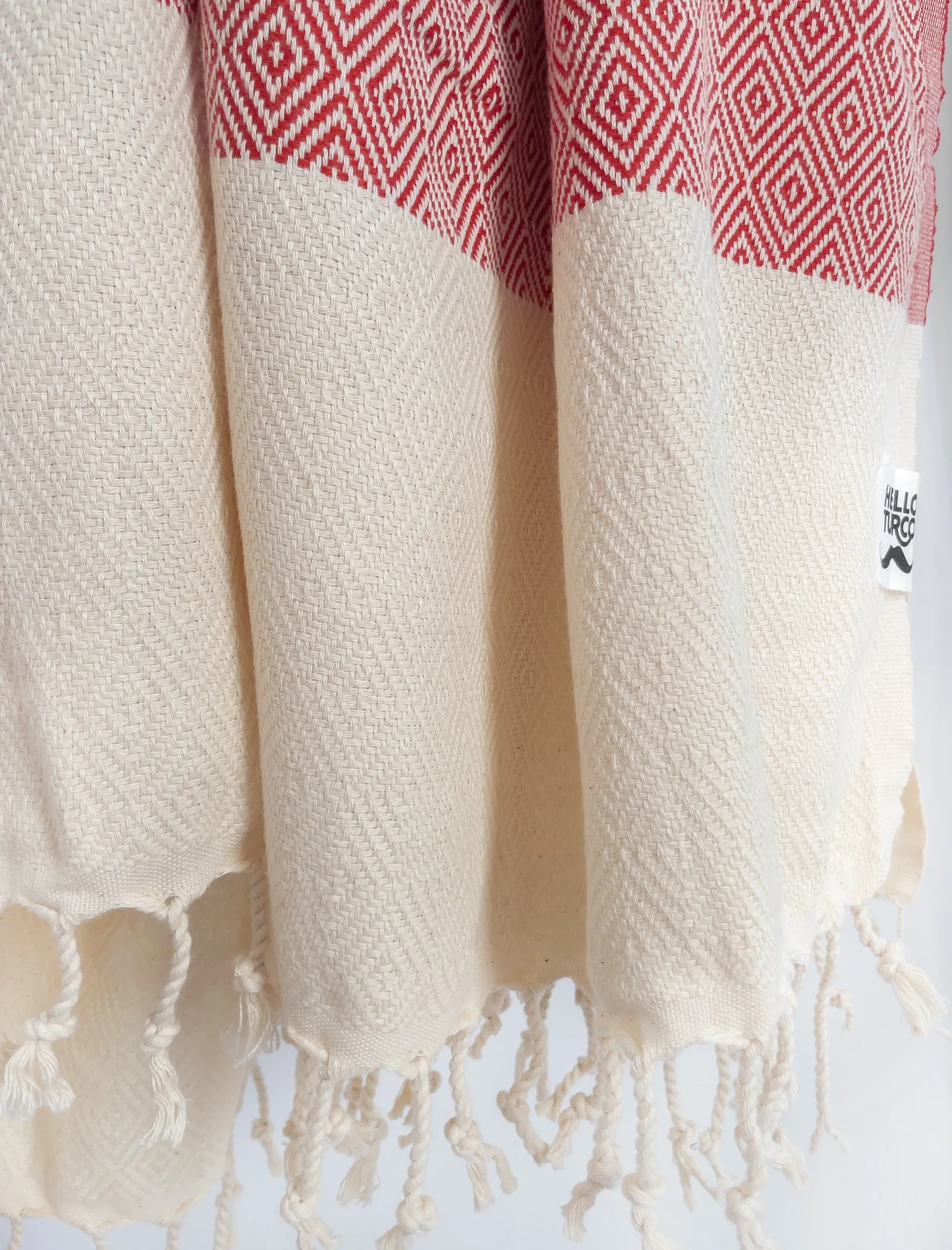Otto Red Turkish Towel
