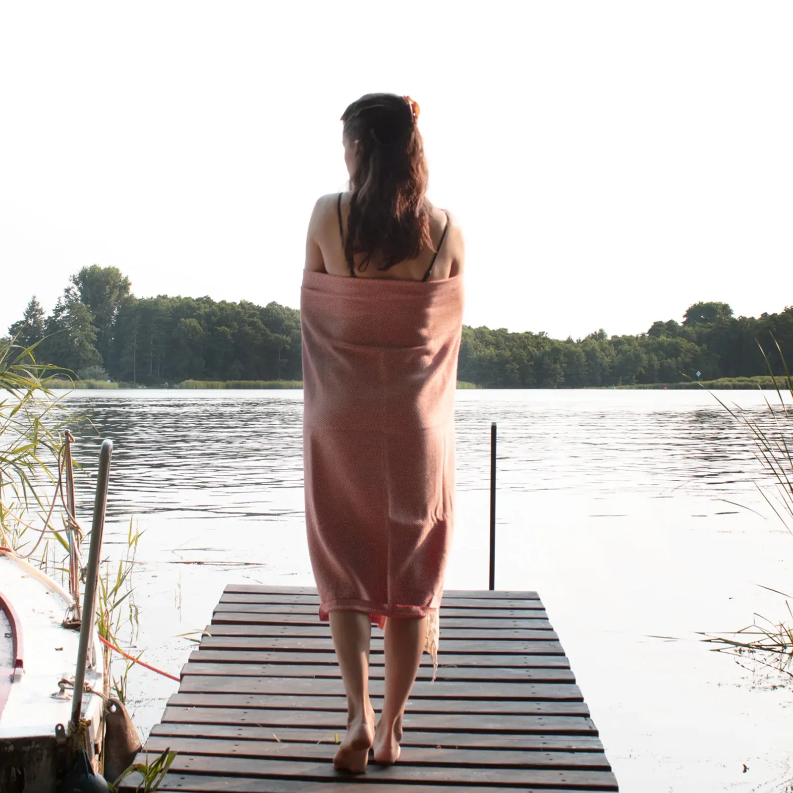 Otto Red Turkish Towel