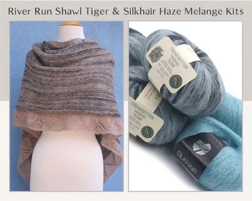 Outlander™  River Run Shawl Tiger & Silk Hair
