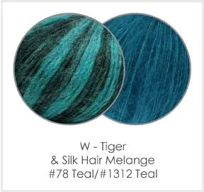 Outlander™  River Run Shawl Tiger & Silk Hair