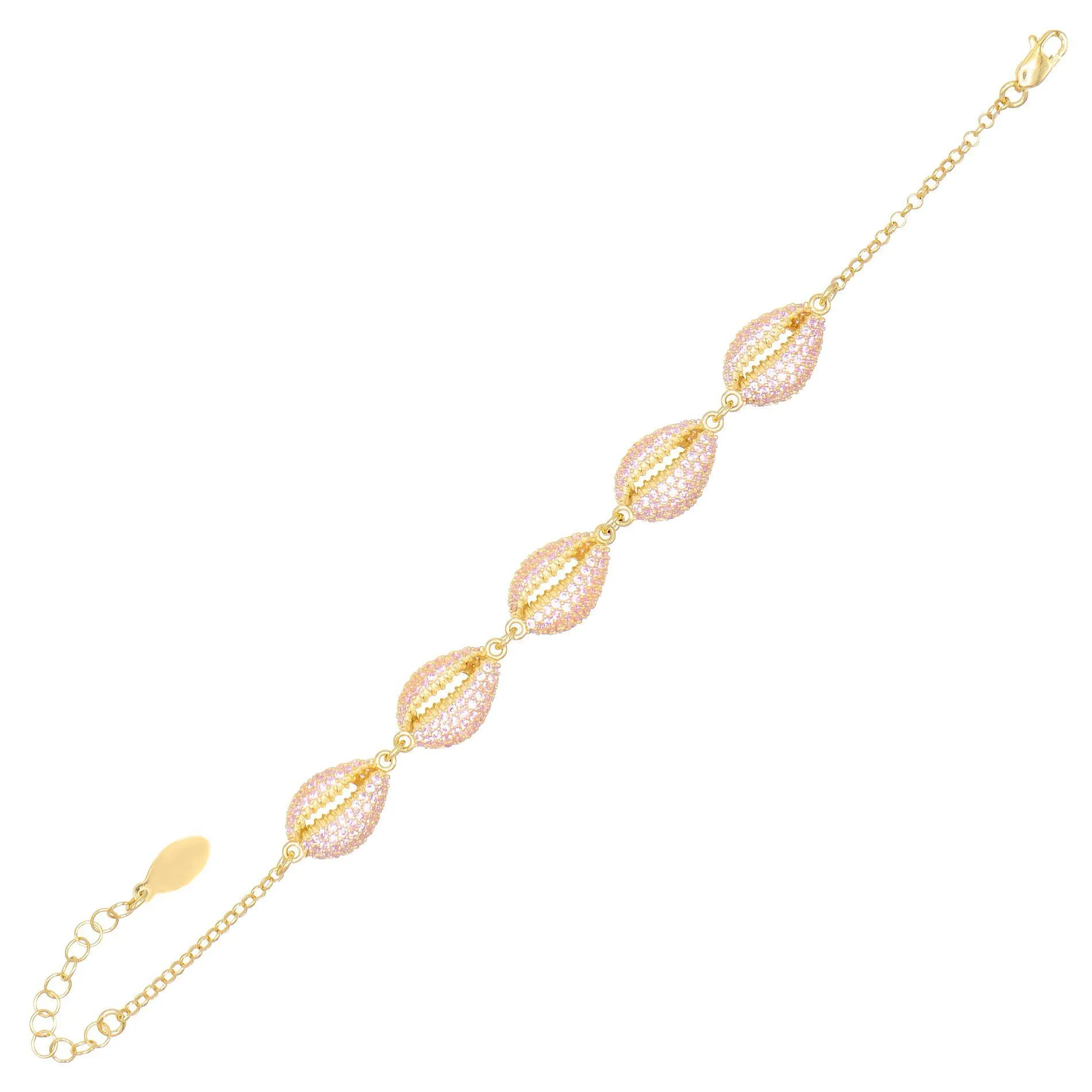 Pavé Shell Bracelet