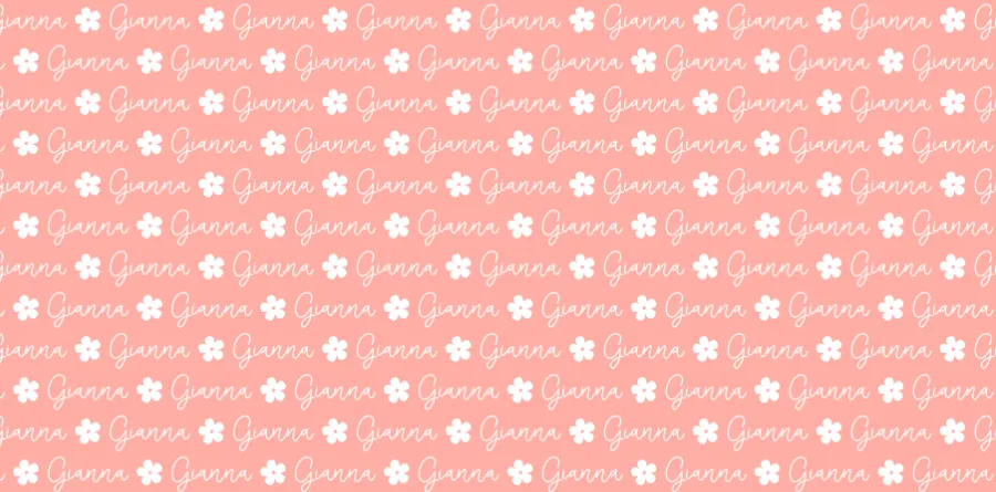 Personalized Towel | Repeating Name with Icon