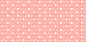 Personalized Towel | Repeating Name with Icon