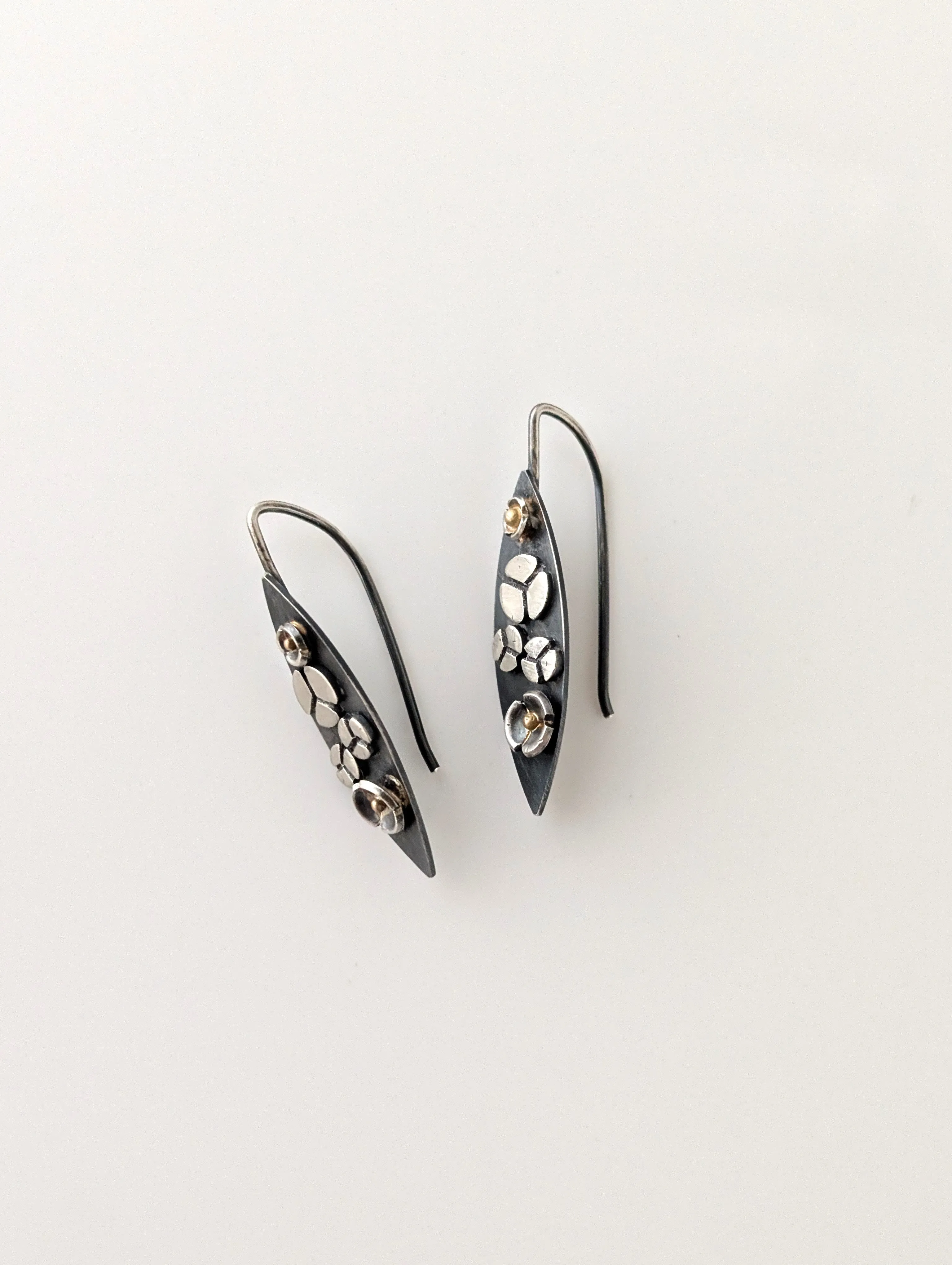 Petite Garland Earrings SS/14k