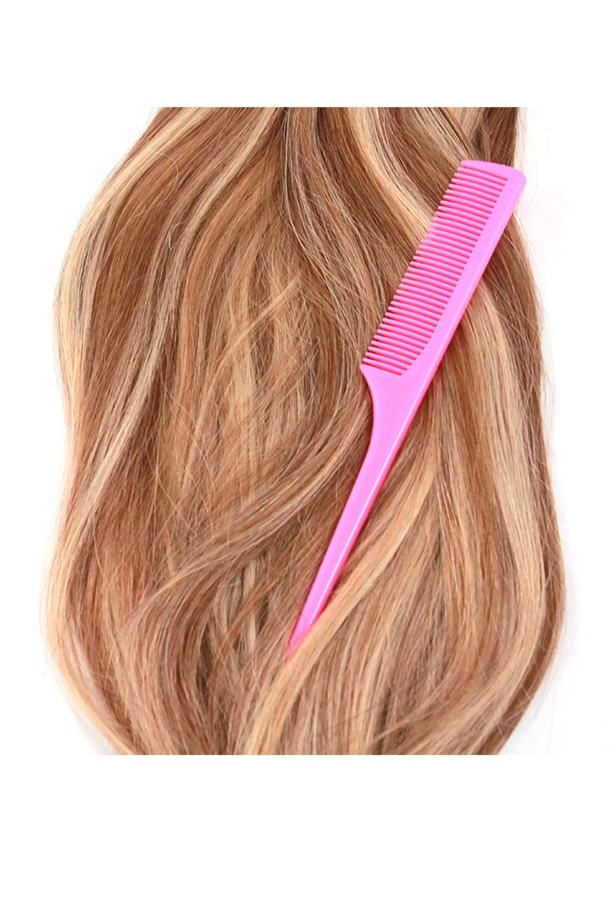 Rat Tail Comb: Pink