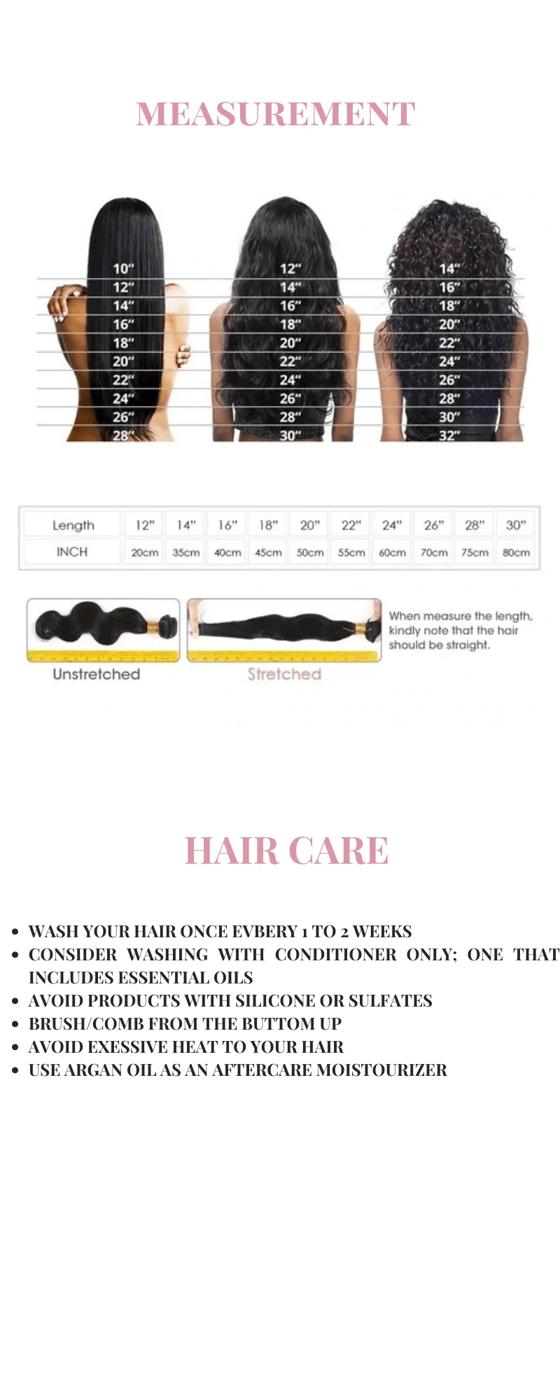 Raw Bone Straight Hair Bundle