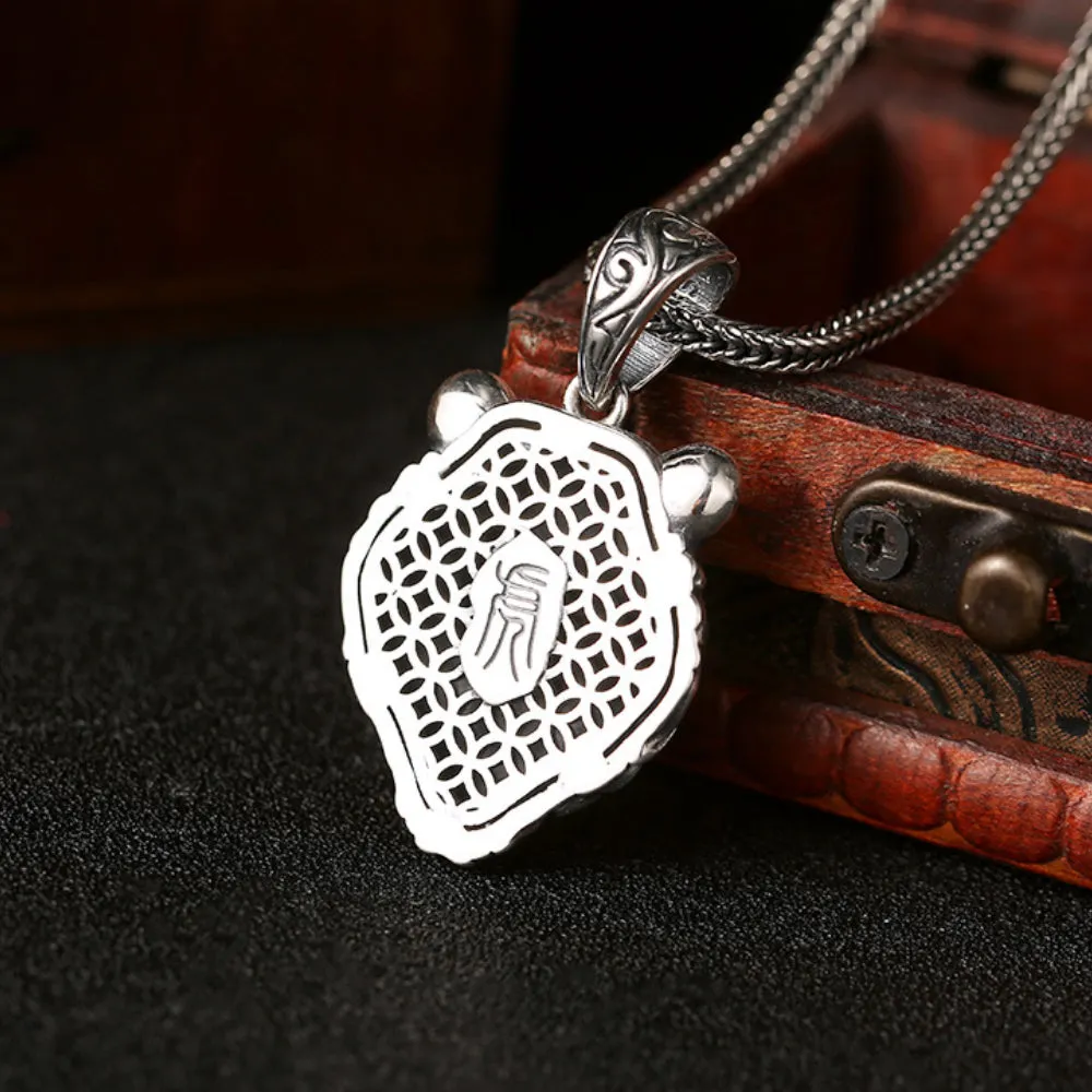 Real Solid 925 Sterling Silver Pendants Zodiac Tiger Animal Fashion Jewelry