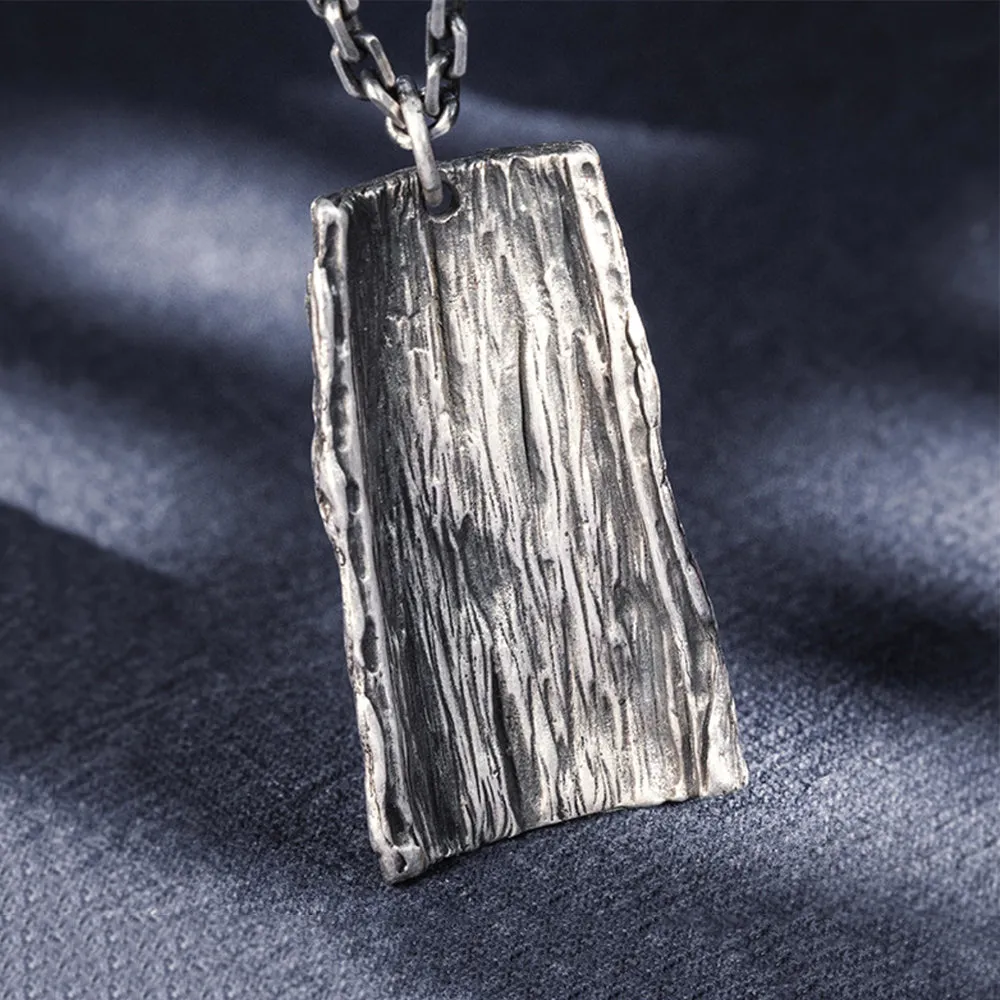 Real Solid 999 Sterling Silver Pendants Snails Animal Tree Stump Plant Jewelry