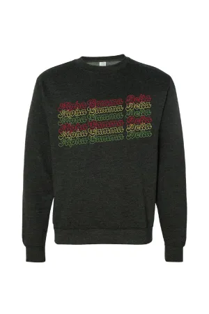 Retro Repeat Crewneck