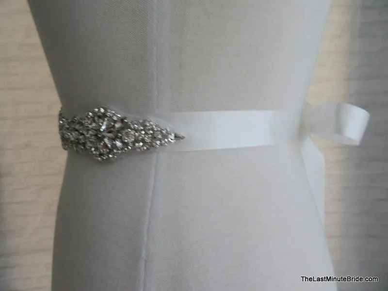 Rhinestone Beaded Belt Style: Paris 13.5" long (more colors)