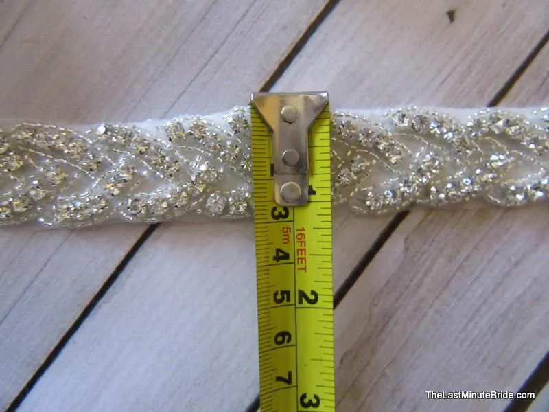 Rhinestone Beaded Belt Style: Venice