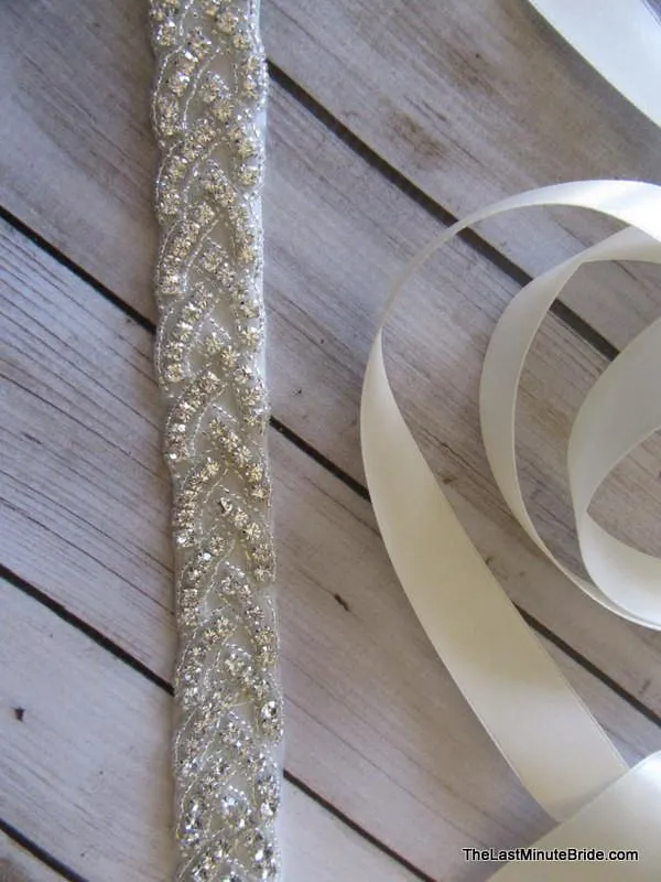Rhinestone Beaded Belt Style: Venice
