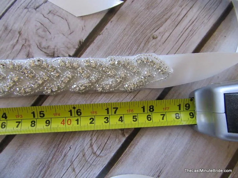 Rhinestone Beaded Belt Style: Venice
