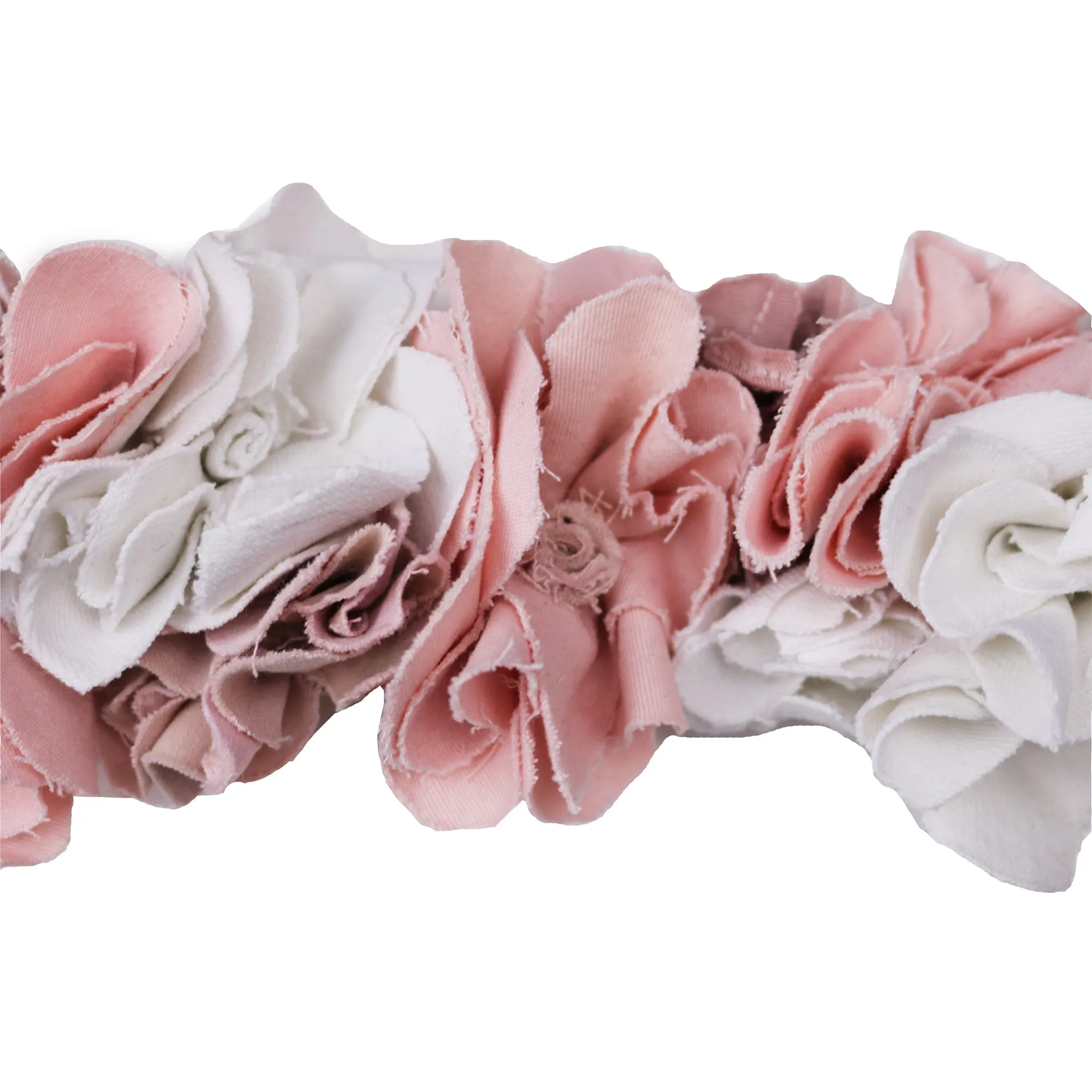 Roses/Lotus/Violet/Iris - Upcycled denim flower crown