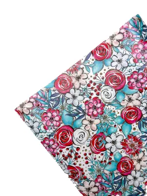 RTS - Audacity Acres - Universal Mats - Holiday Glitter Flowers