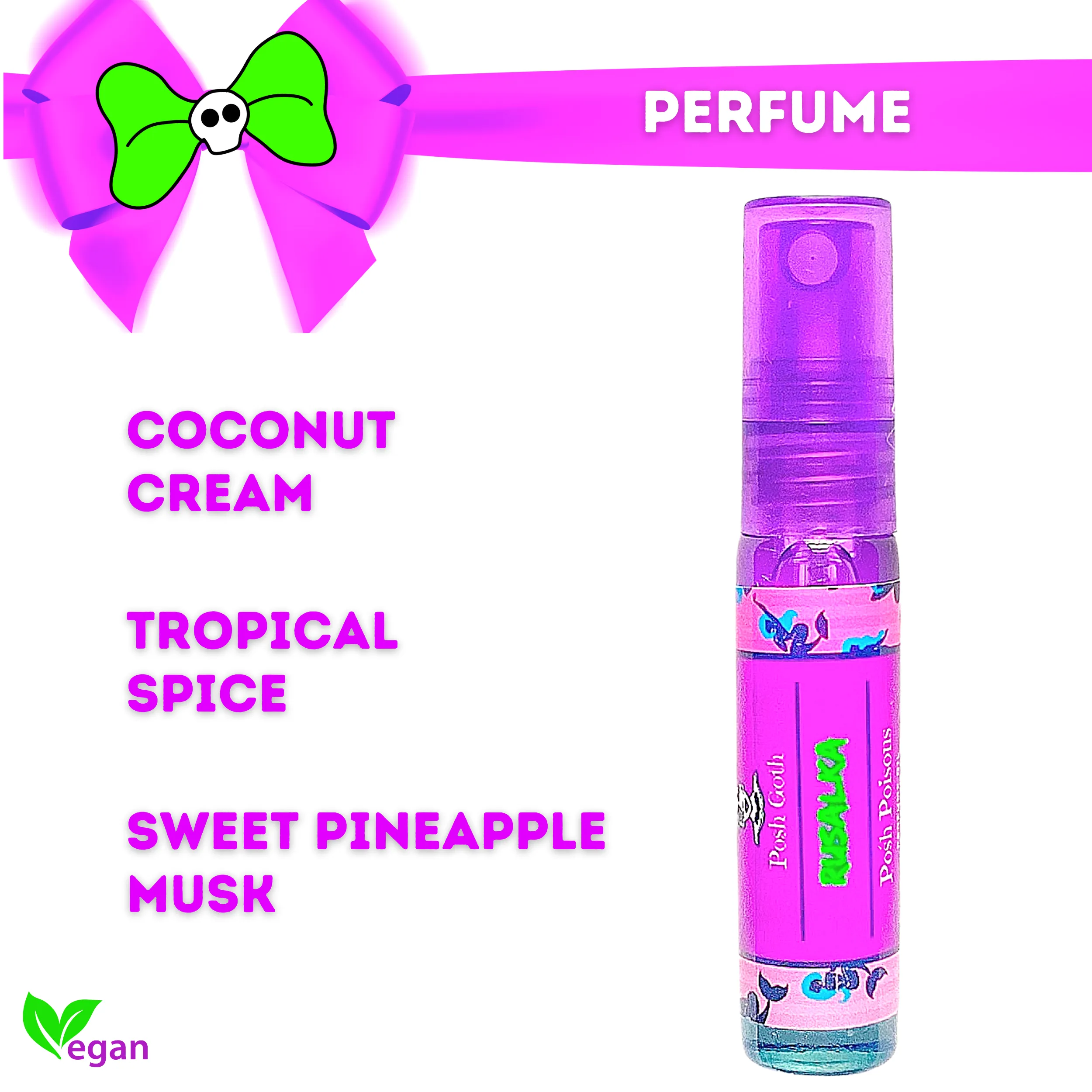 Rusalka Tropical Scented Gothic Perfume 5 mL Spray Sample
