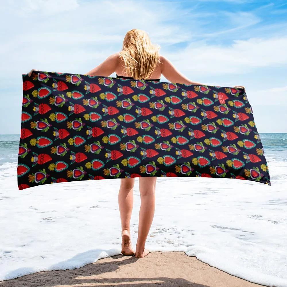 Sacred hearts Towel