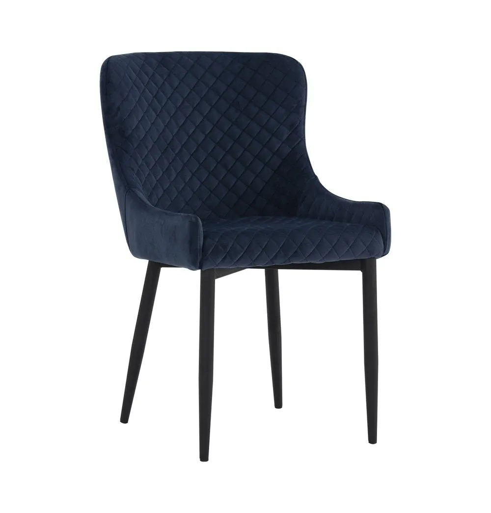 Saskia Dining Chair - Navy