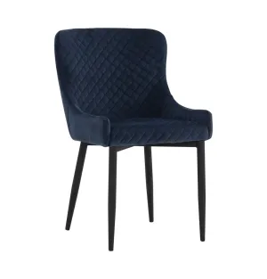 Saskia Dining Chair - Navy