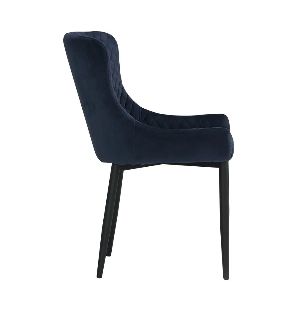 Saskia Dining Chair - Navy