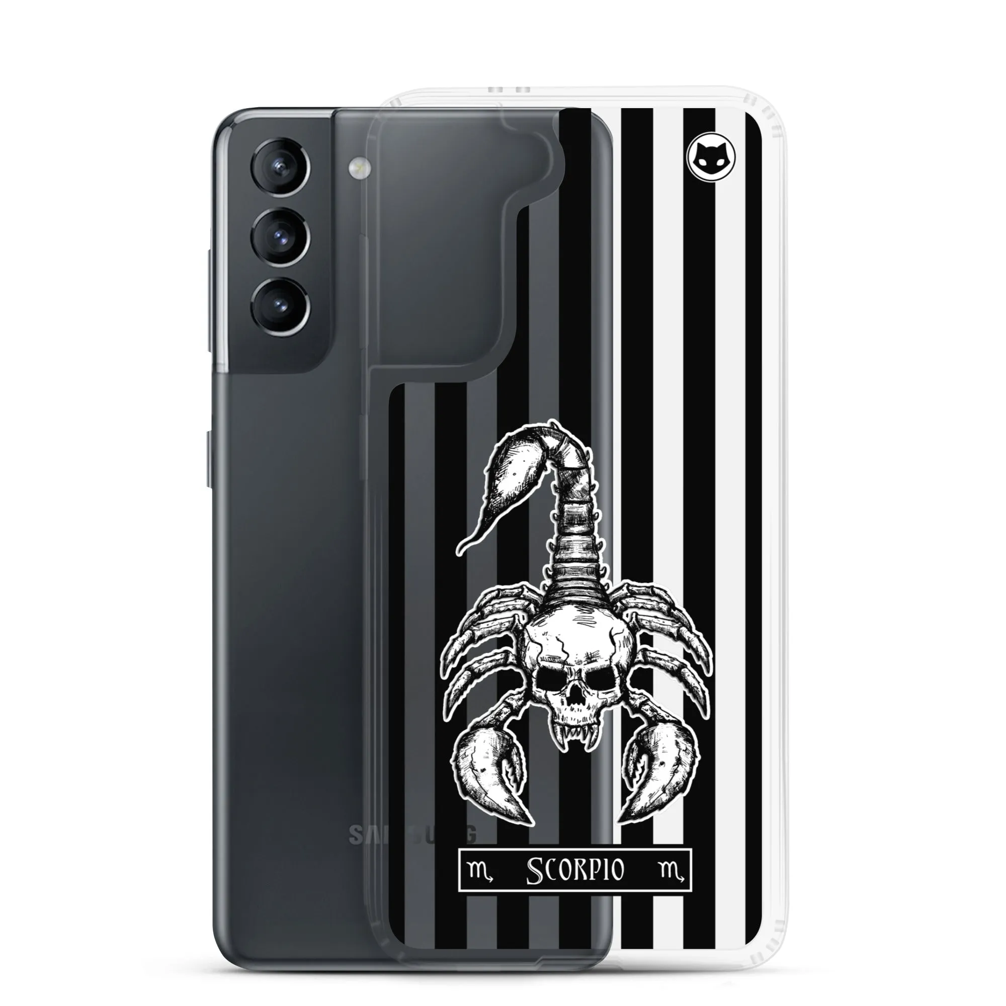Scorpio Zodiac Samsung Case (Clear)