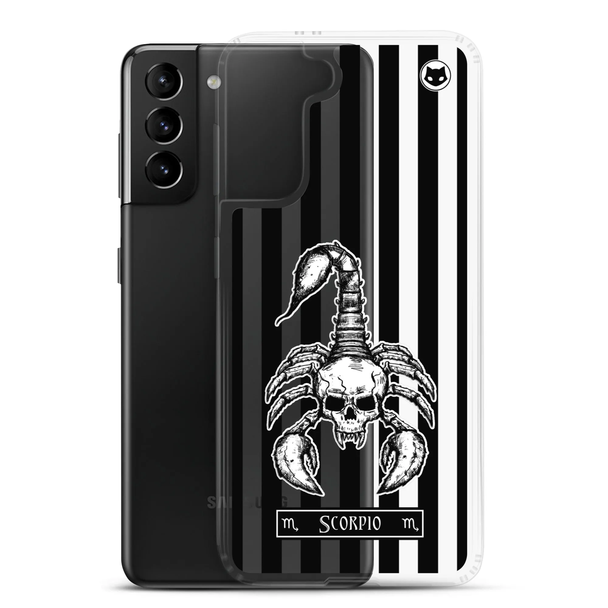 Scorpio Zodiac Samsung Case (Clear)