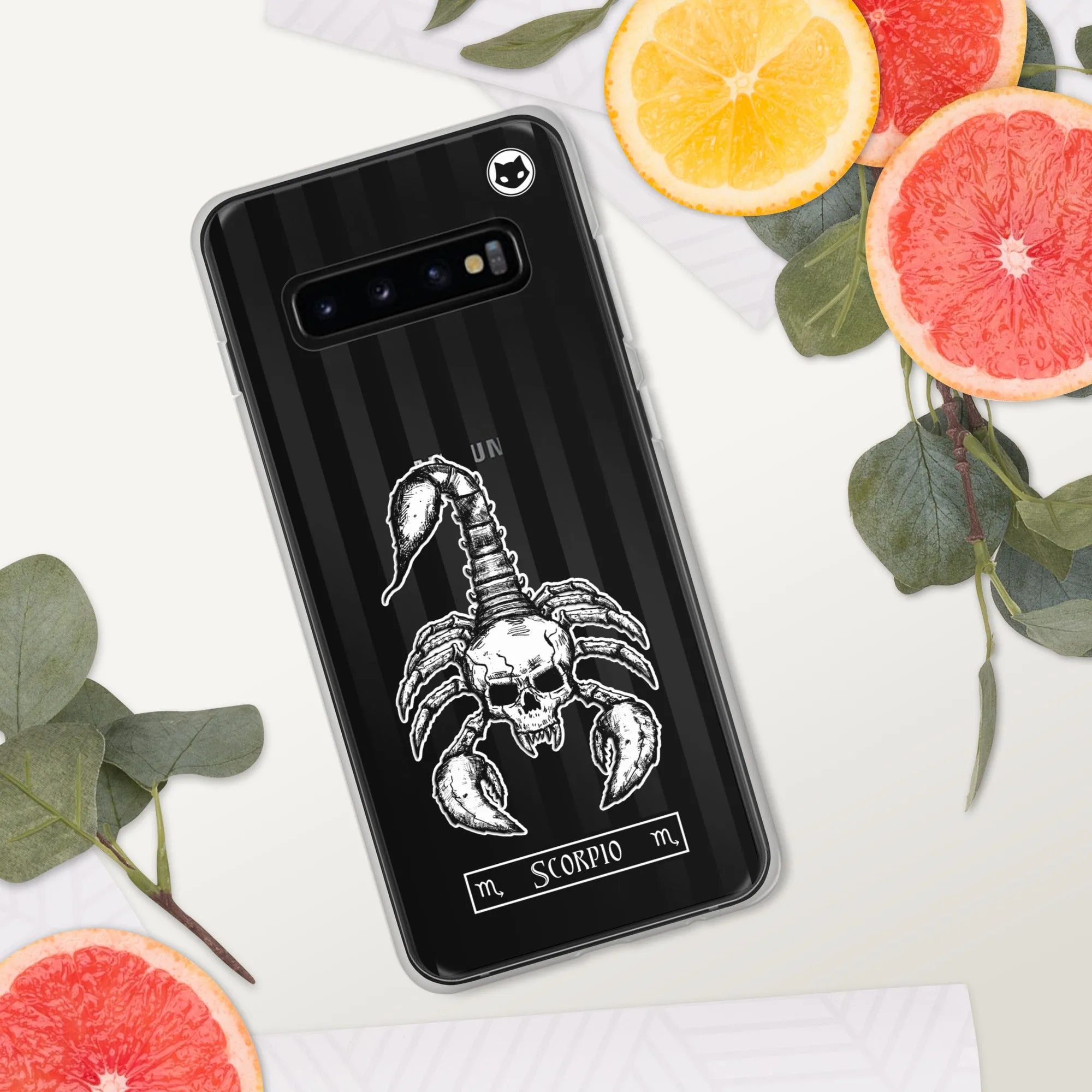 Scorpio Zodiac Samsung Case (Clear)