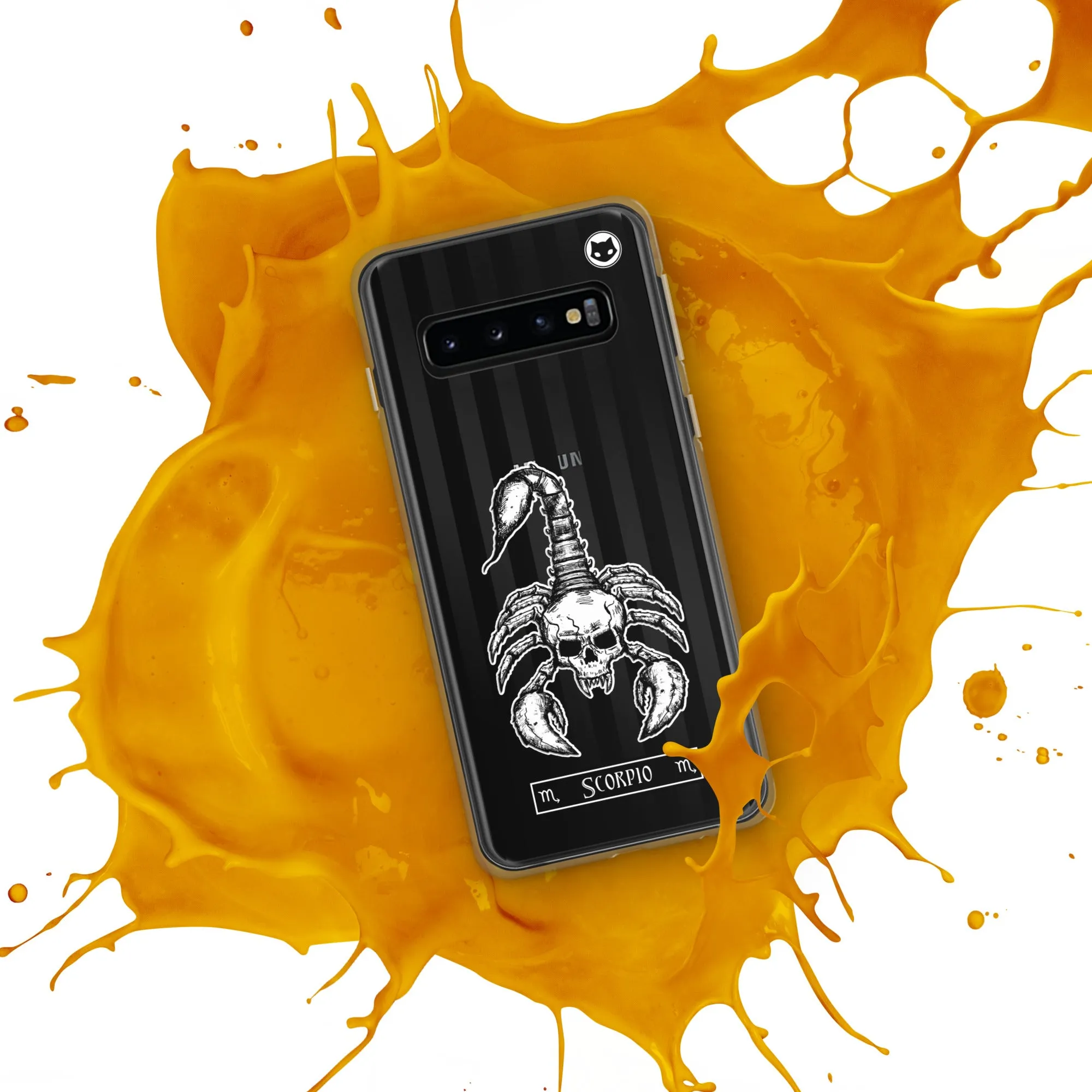 Scorpio Zodiac Samsung Case (Clear)