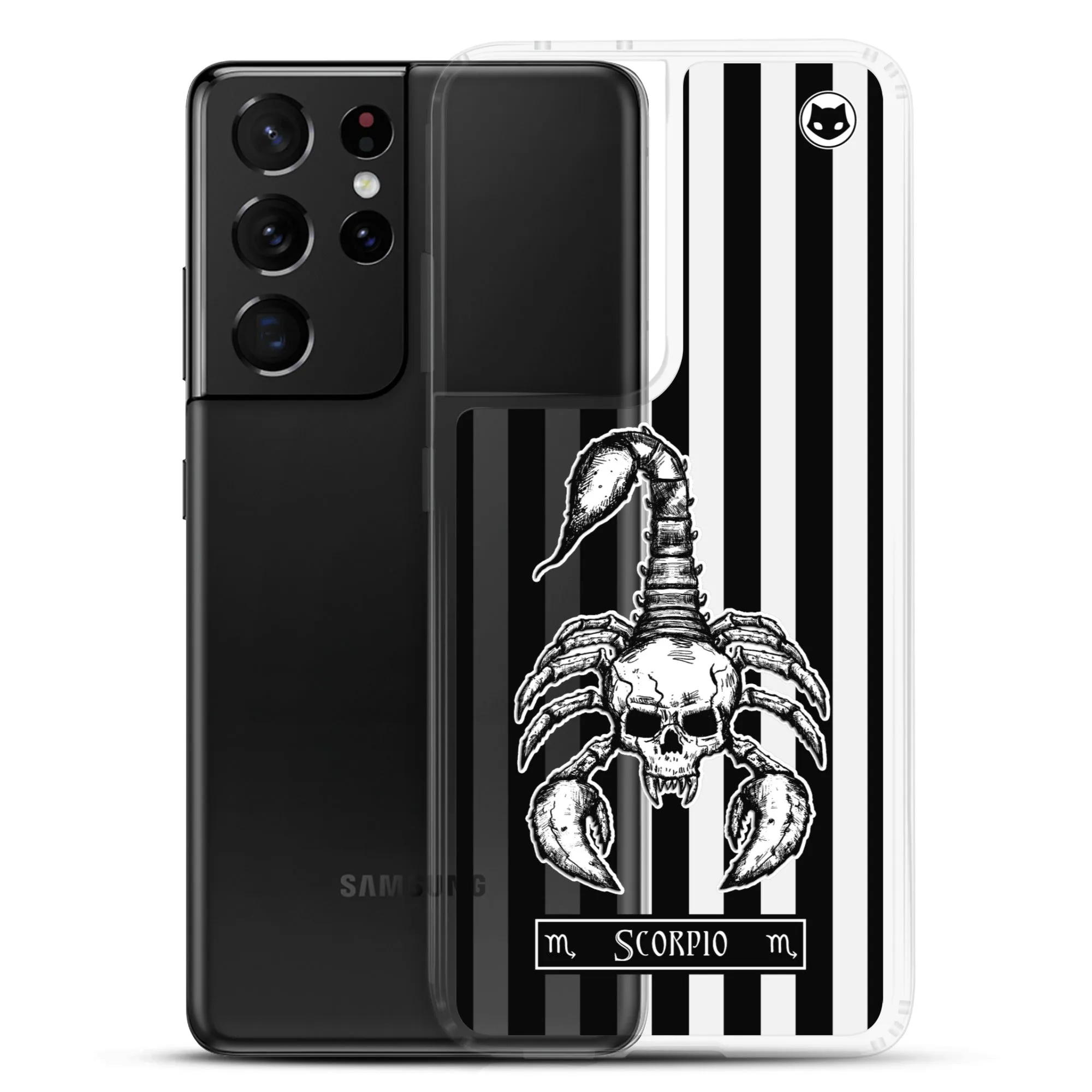 Scorpio Zodiac Samsung Case (Clear)