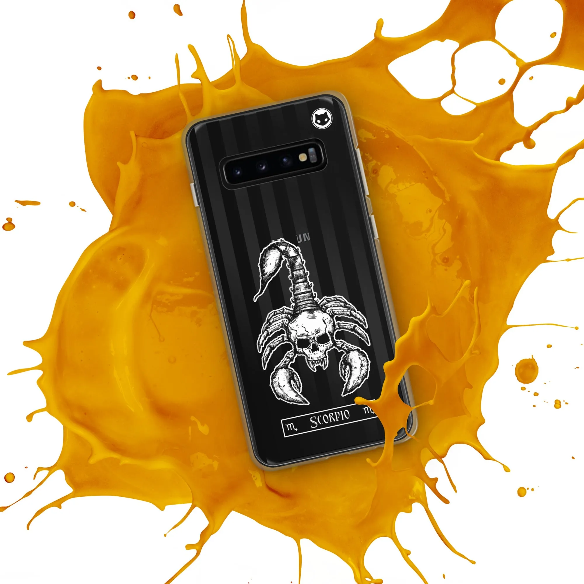 Scorpio Zodiac Samsung Case (Clear)