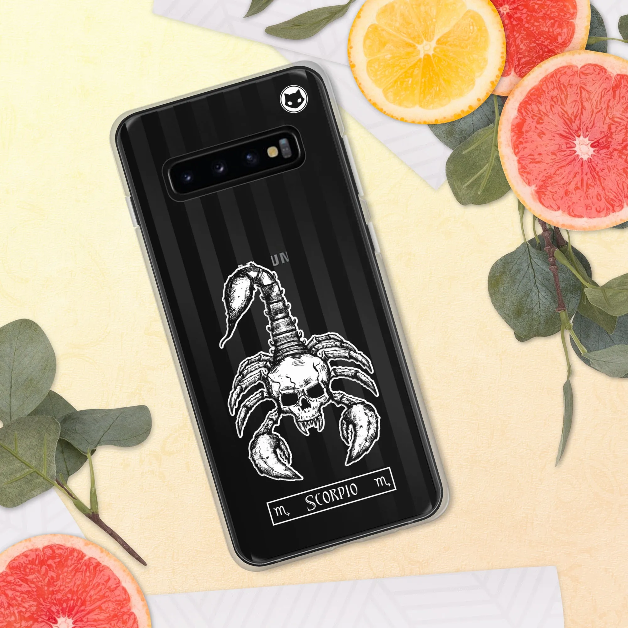 Scorpio Zodiac Samsung Case (Clear)