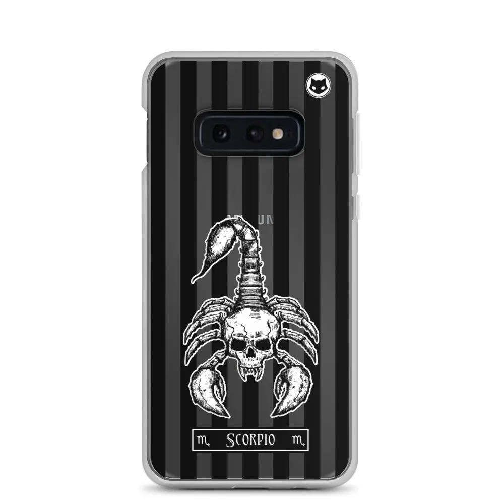 Scorpio Zodiac Samsung Case (Clear)