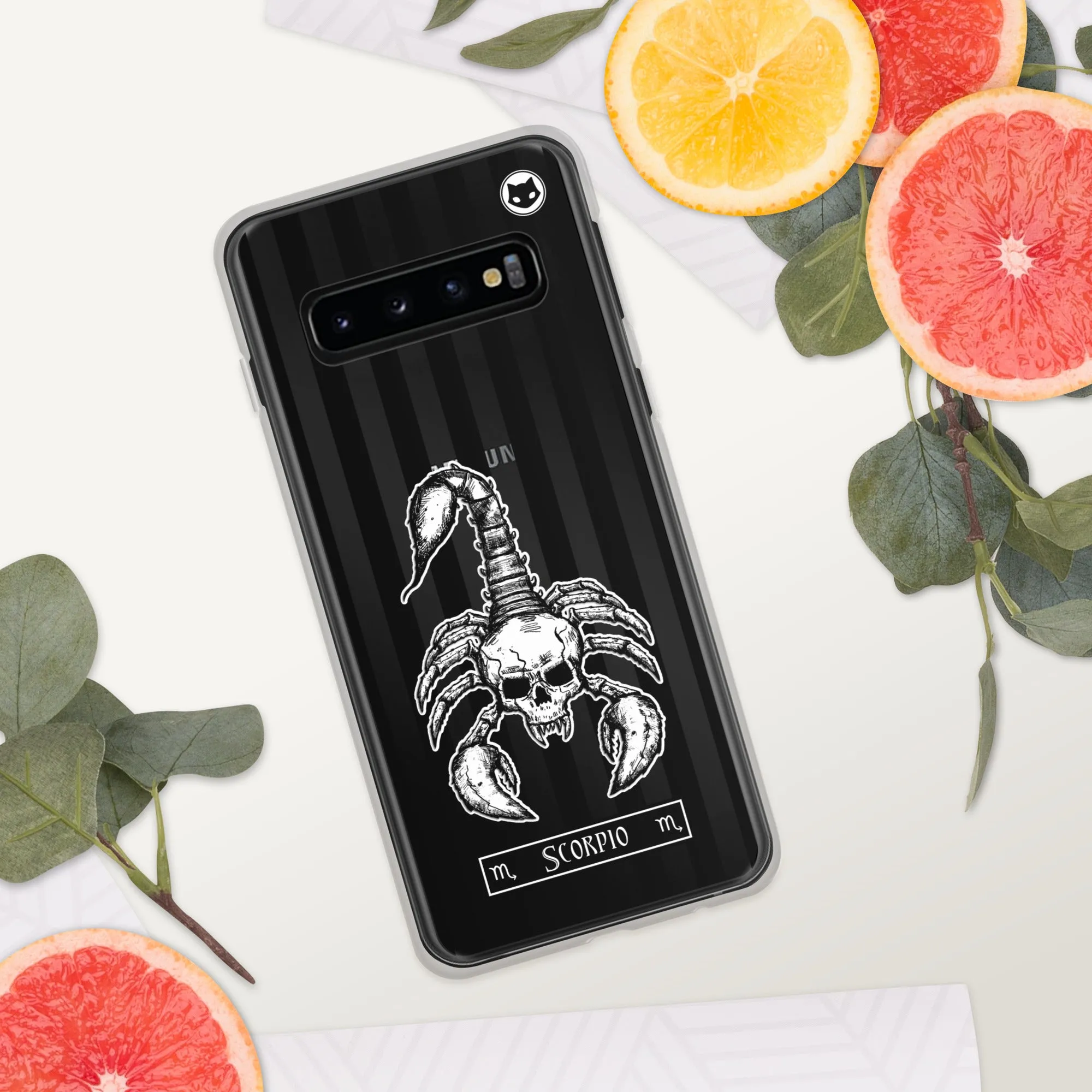 Scorpio Zodiac Samsung Case (Clear)