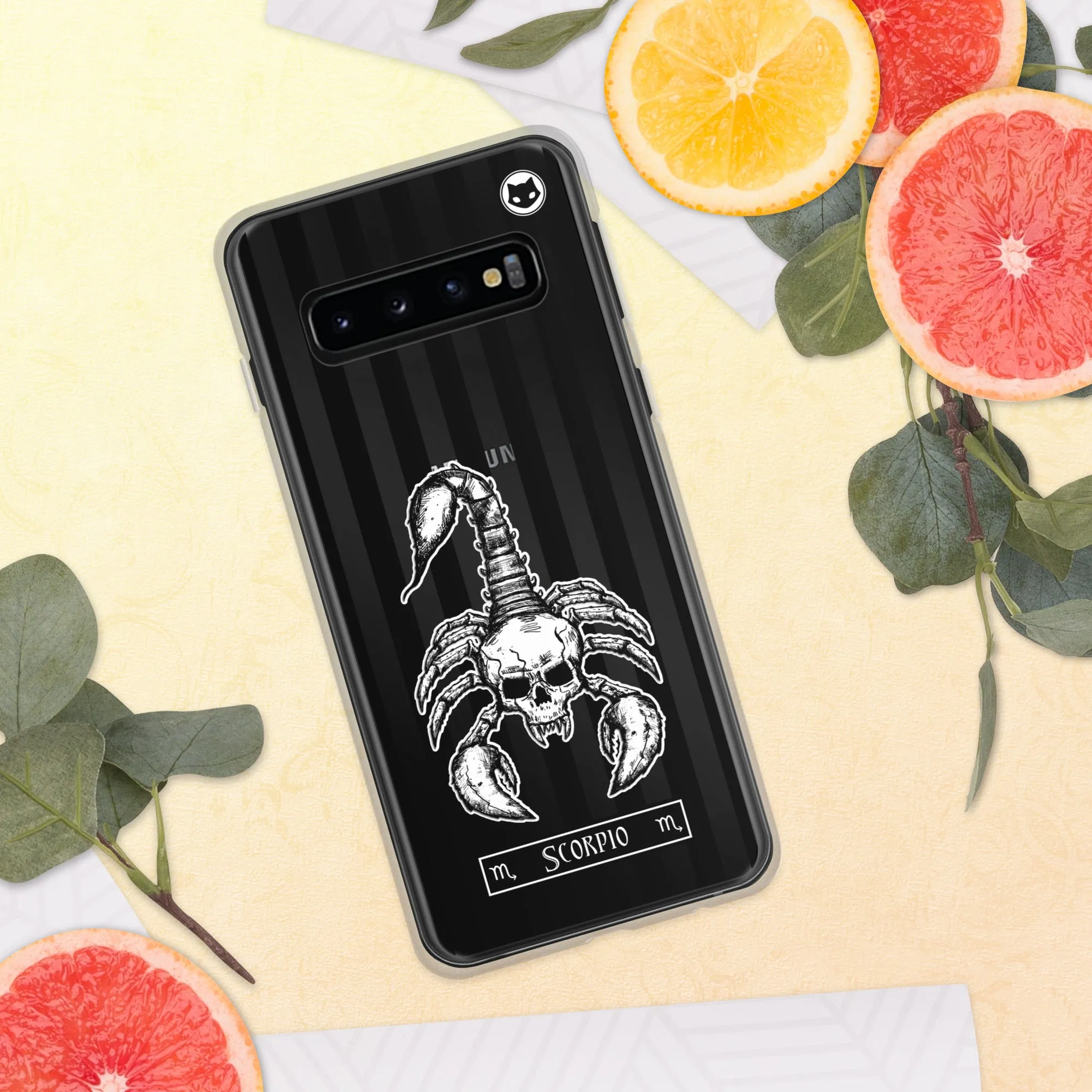 Scorpio Zodiac Samsung Case (Clear)
