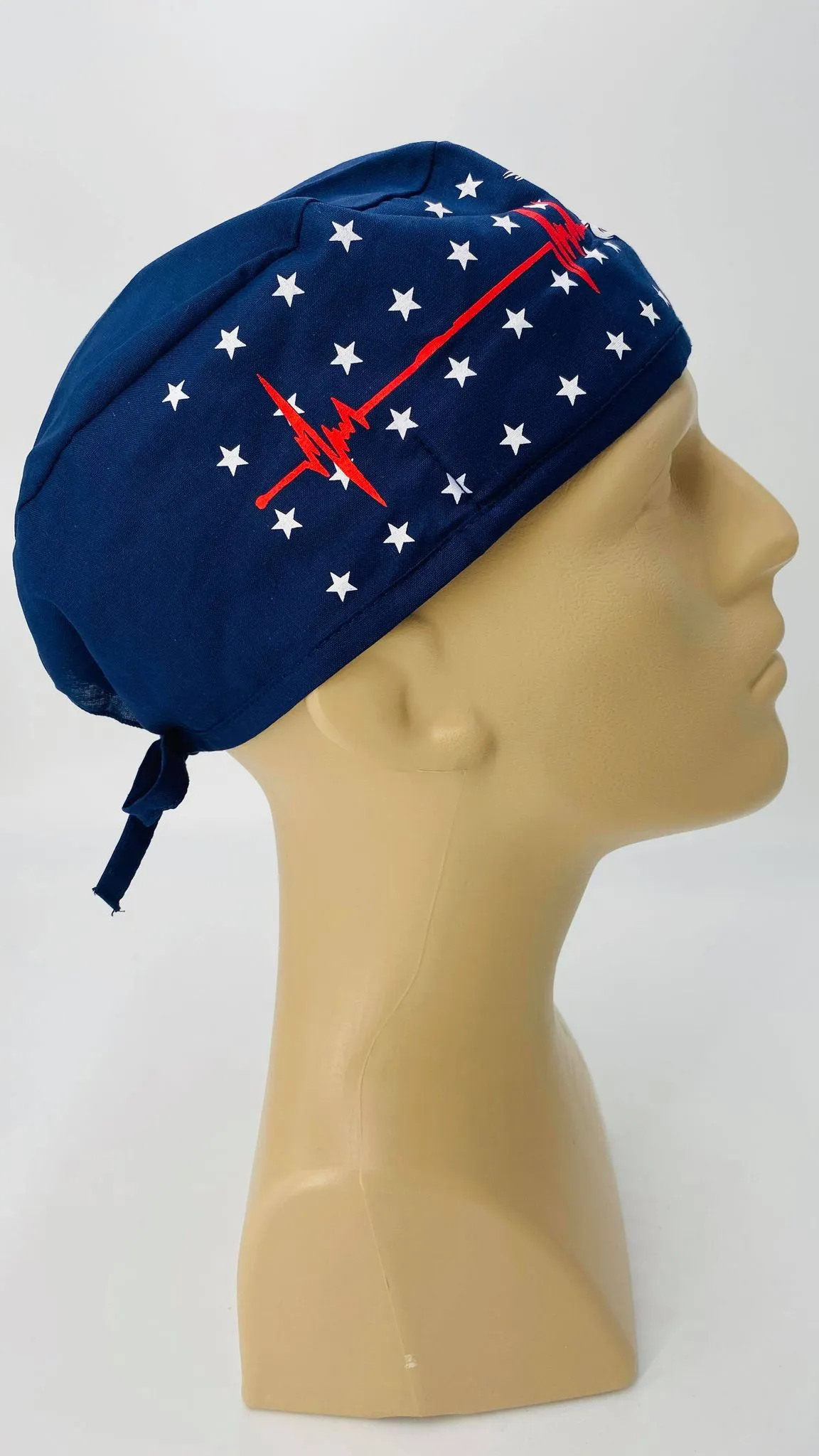 Scrub Cap Medical Surgeon Head Cover Surgical Hat Nurse Nursing Operating Room,