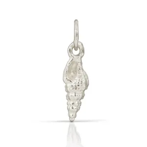 Shell Charm in Silver