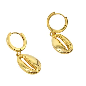 Shell Hoop Huggies