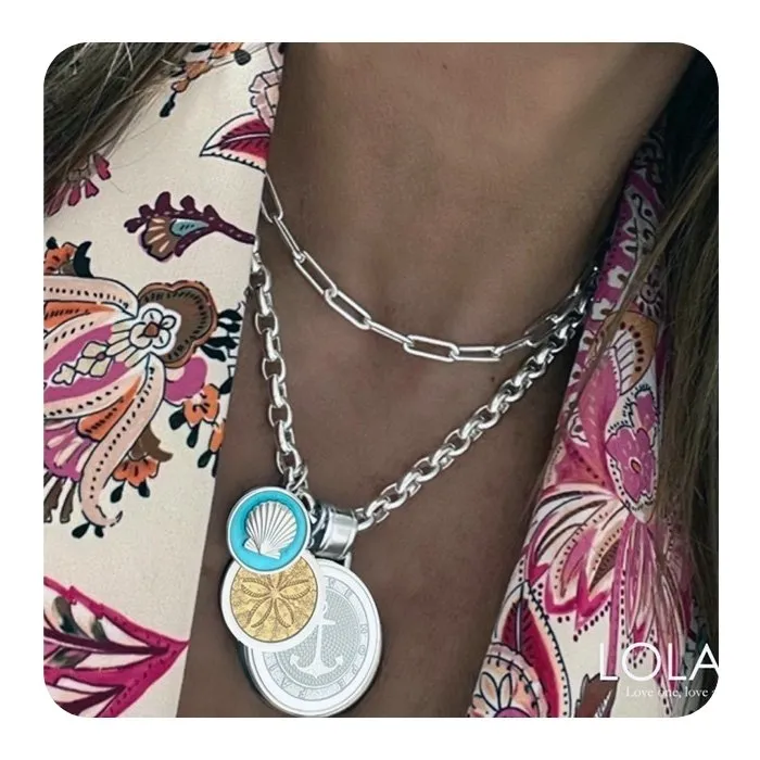 Shell Silver Lola Pendant