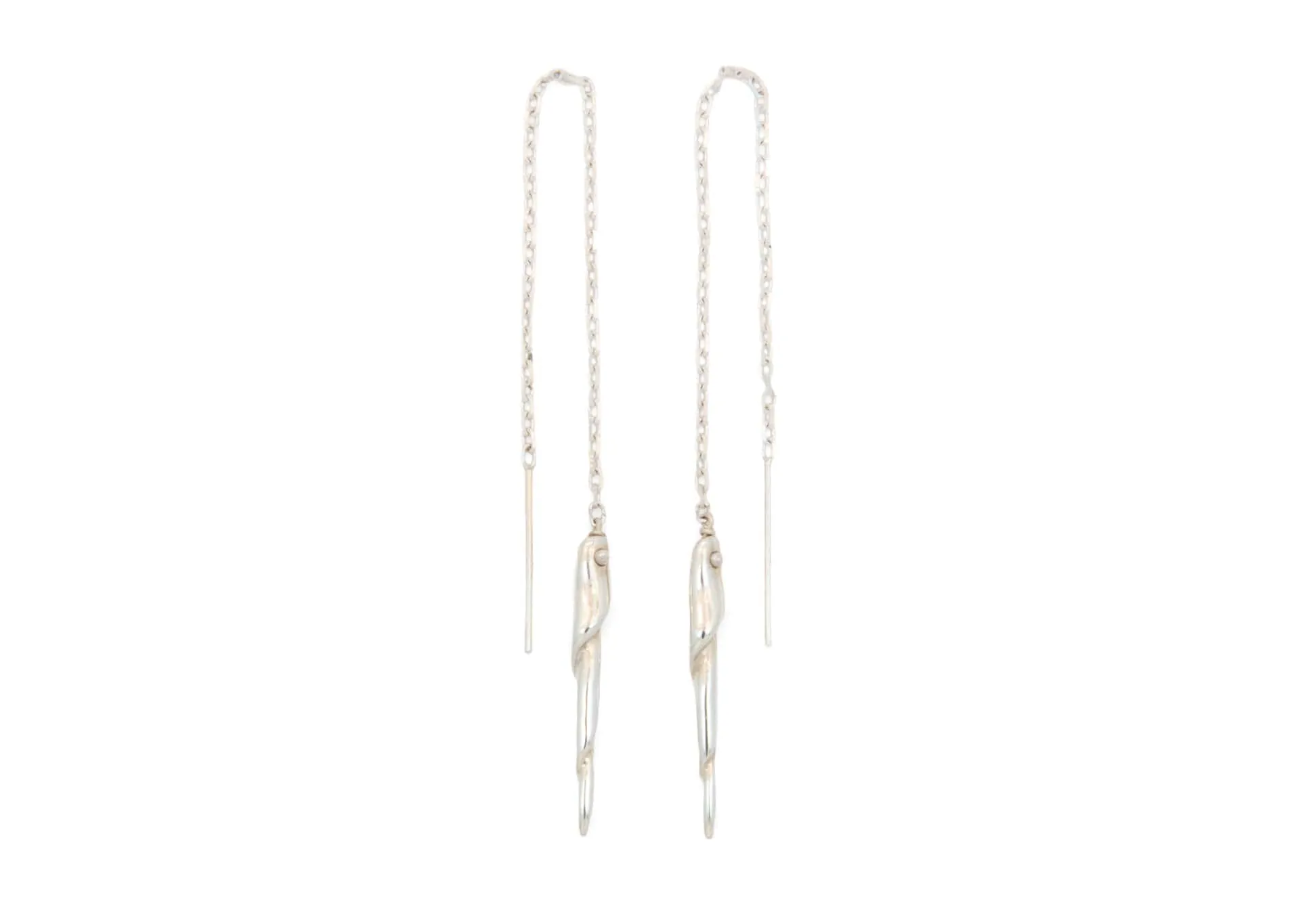 Shell Spine Threader Earrings
