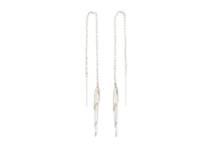 Shell Spine Threader Earrings
