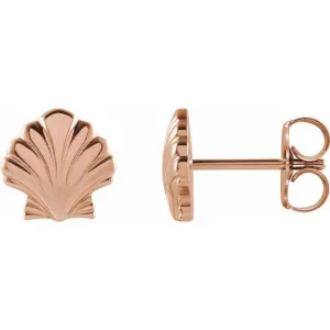 Shell Stud Earrings