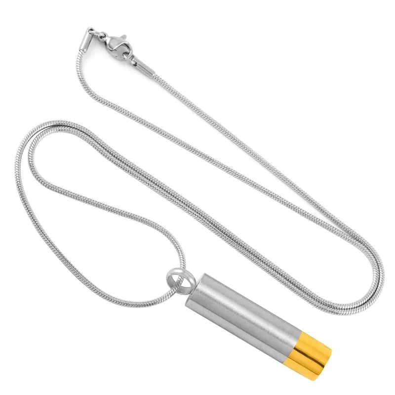 Shotgun Shell Cremation Necklace
