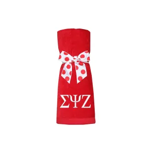 Sigma Psi Zeta Beach Towel