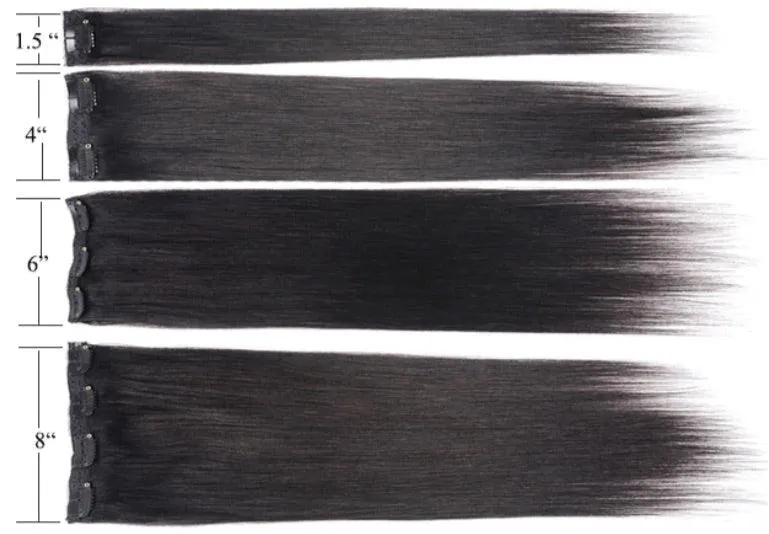 Silky Straight Clip-in Hair Extensions