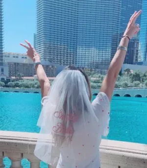 Sin City Bride Veil