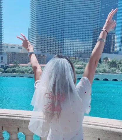 Sin City Bride Veil