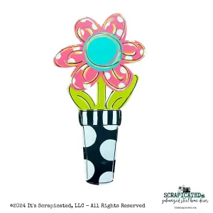Single Flower Large Pot