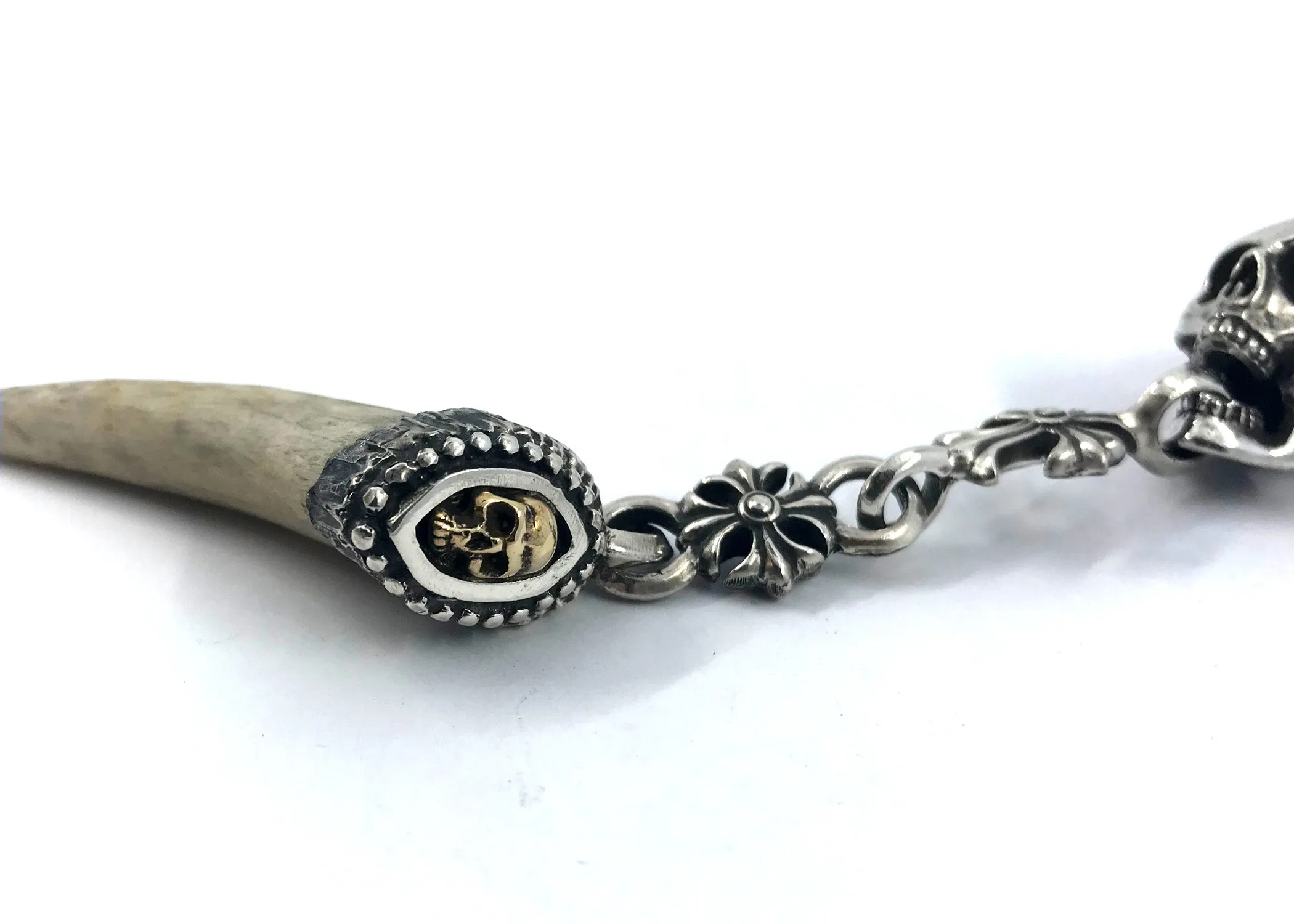 Skull & Sacred Bones Pendant- 1 of 1