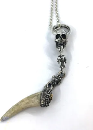 Skull & Sacred Bones Pendant- 1 of 1