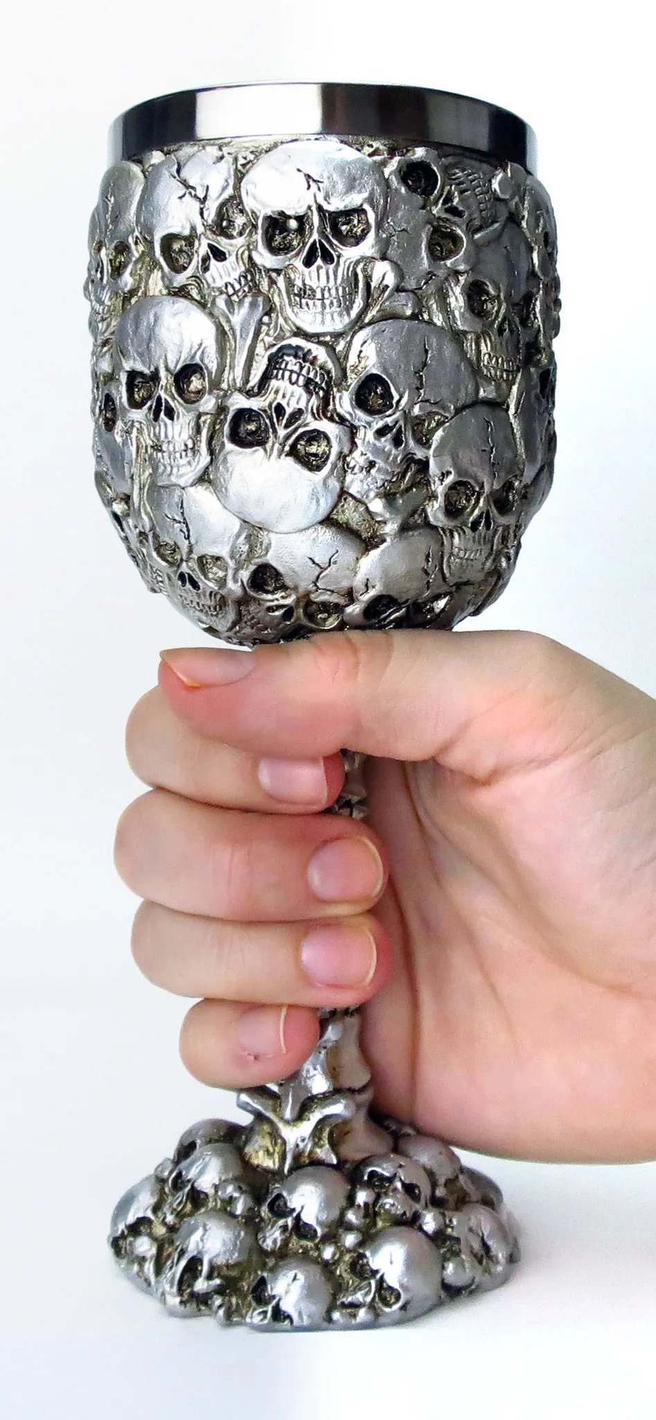 Skull Covered Larger Goblet